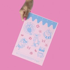   Bagorgani Kutyajó zacskó sétákhoz - Bubblegum - 21 tekercs