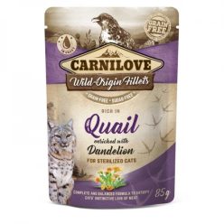 Carnilove - Fürj és Pitypang 85g
