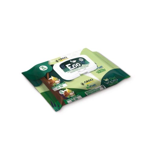 Croci - Pet Wipes Lebomló öko nedves törlőkendő argán olajjal - 30DB