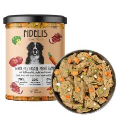   Fidelis - Főtt menü - Bárány, Édesburgonya, Alma és Lencse 400g
