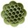 SlowJoy - Evéslassító szilikon tál - Honeycomb - Zöld