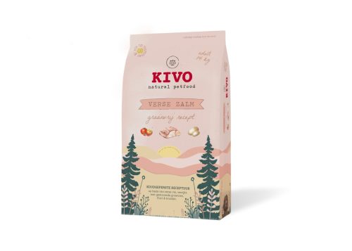 KIVO - Friss Lazac Gabonamentes Száraztáp 14kg