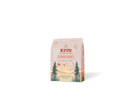 KIVO - Friss Lazac  Gabonamentes Száraztáp 4kg