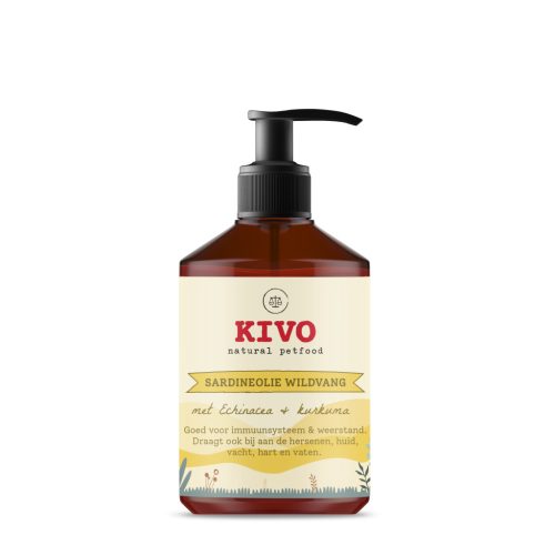 KIVO - Szardíniaolaj Echináceával és Kurkumával 