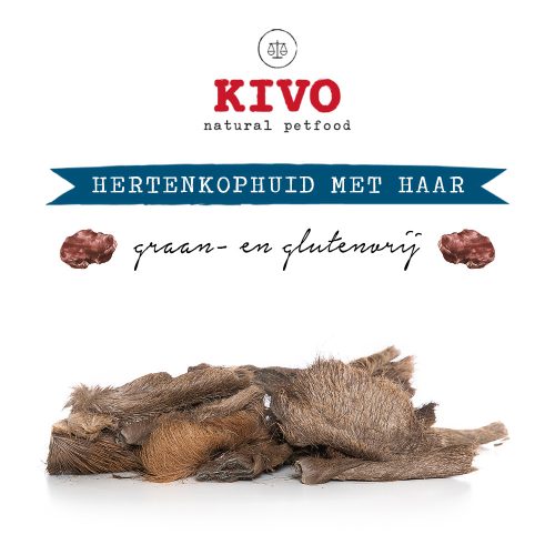 KIVO - Szőrös Szarvasfejbőr 