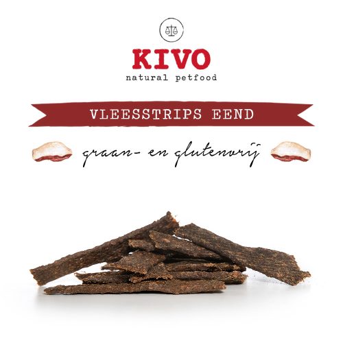 KIVO - Szárított Kacsahús csíkok 