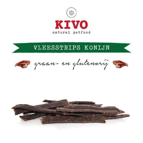 KIVO - Szárított Nyúlhús csíkok 