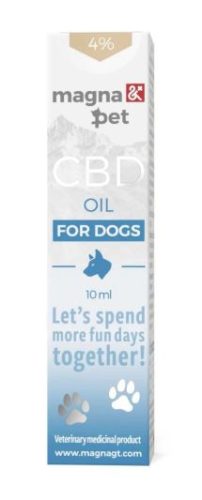 Magnapet - 10ml CBD 4%-os olaj Kutyáknak