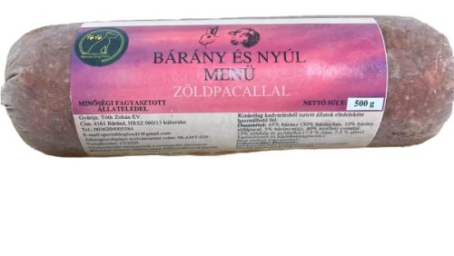 Special Dog Food - Bárány és Nyúl menü zöldpacallal 500g