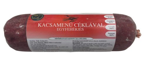 Special Dog Food - Kacsamenü Céklával 500g