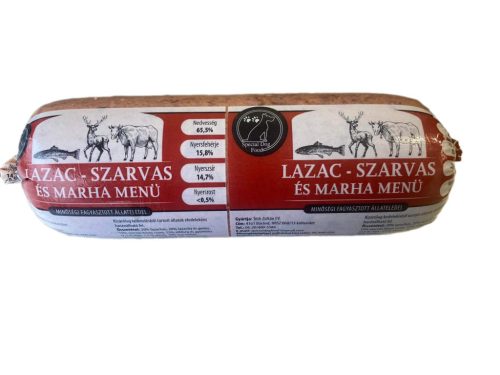 Special Dog Food - Lazac, Szarvas és Marha menü 500g