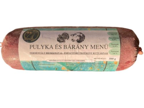 Special Dog Food - Pulyka és Bárány menü fermentált brokkolival 500g