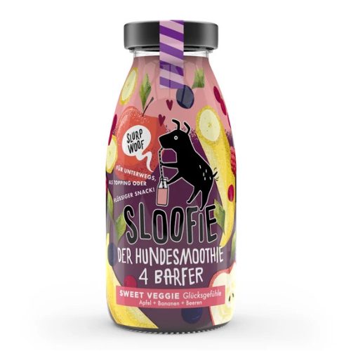 SLOOFIE - Sweet Veggie, Az édes boldogság (Alma, banán, bogyós gyümölcsök)