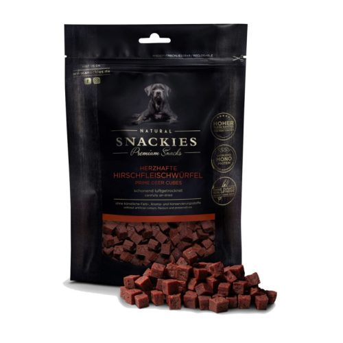 Snackies - Szarvashús kockák 170g