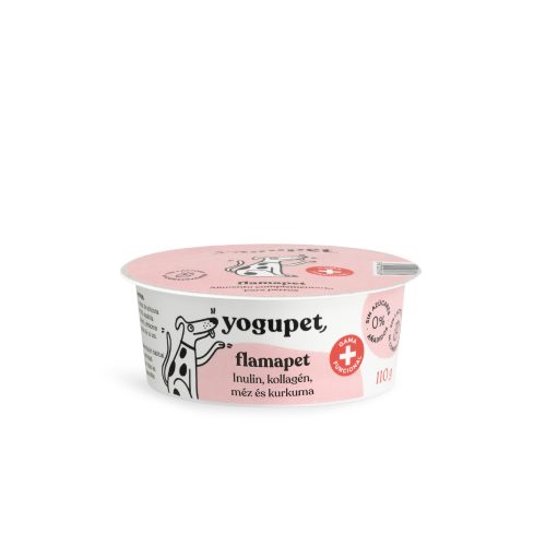 Yogupet Functional Joghurt - Flamapet - Inulin, kollagén, méz és kurkuma